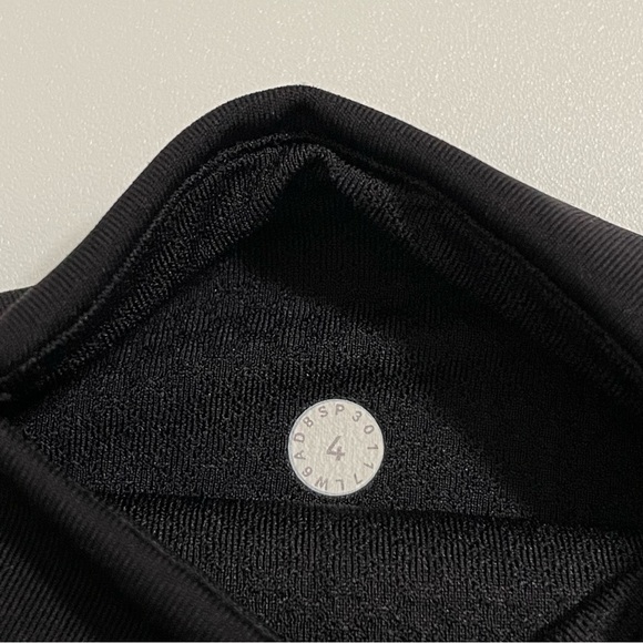 Lululemon Squad Goals Crop High Rise Athletic Legging 17” Black 4 - Picture 13 of 14